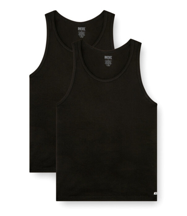 Diesel Walty D-box tank top 2-Pack zwart