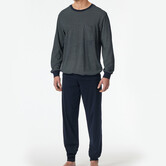 Schiesser Pyjama  blauw