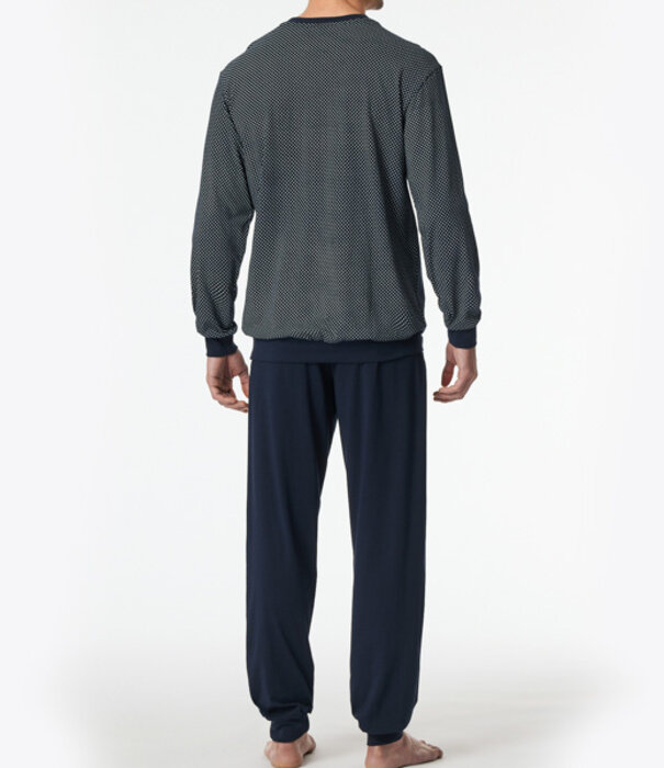 Schiesser Pyjama  blauw
