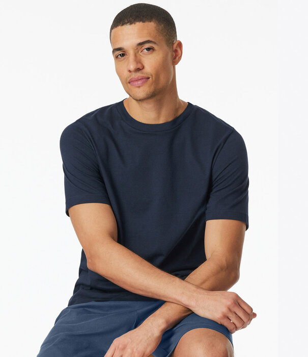 Schiesser Shirt  blauw