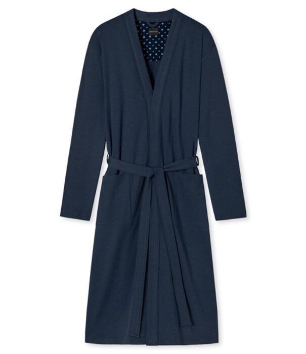 Schiesser Badjas  Fine Interlock bordeaux