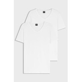 Boss VN Stretch Cotton T-Shirt 2-Pack Wit
