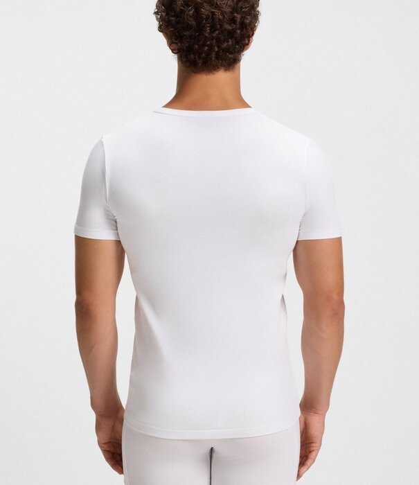 Boss VN Stretch Cotton T-Shirt 2-Pack Wit