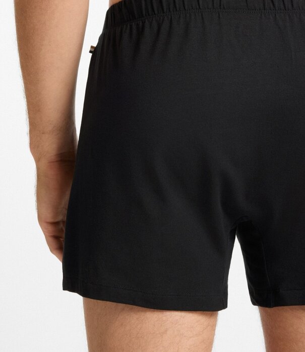 Boss Stretch Cotton Loose Boxershort 2-Pack Zwart