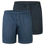 Schiesser Schiesser Boxershorts 2-Pack cotton blauw