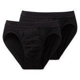 Schiesser Riobrief 2-Pack zwart