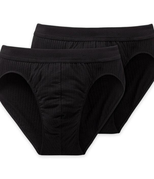 Schiesser RioSlip 2-Pack zwart