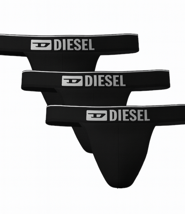 Diesel Fritz herenstring 3-Pack zwart