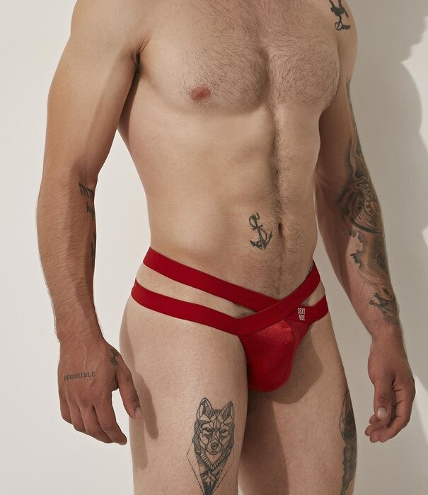 Sexyboy Red kinky slip