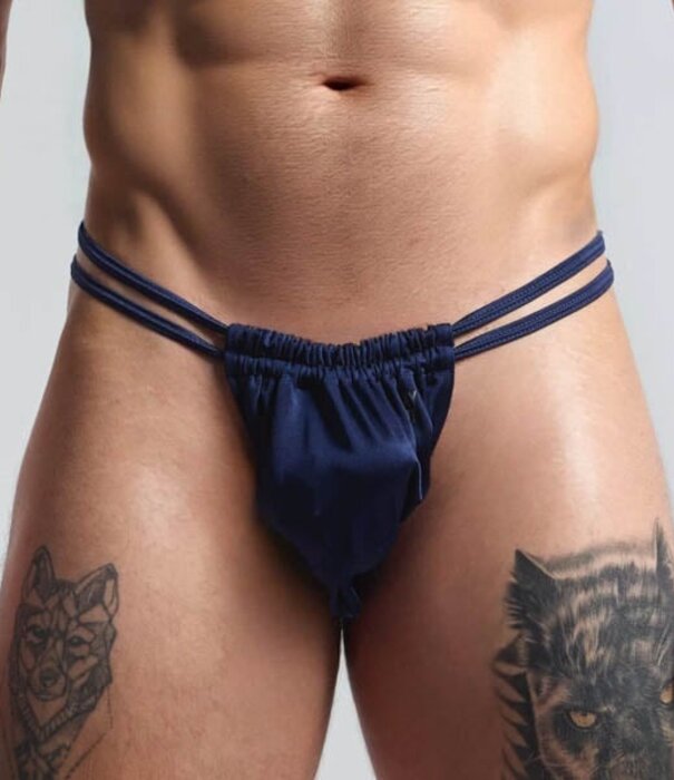 Sexyboy herenstring navy