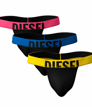 Diesel Fritz D-Pop jockstrap 3-pack