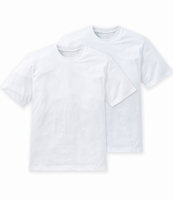 Schiesser Shirt  jersey 2-Pack  wit