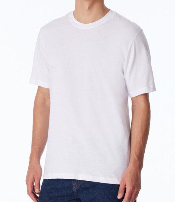 Schiesser Shirt  jersey 2-Pack  wit