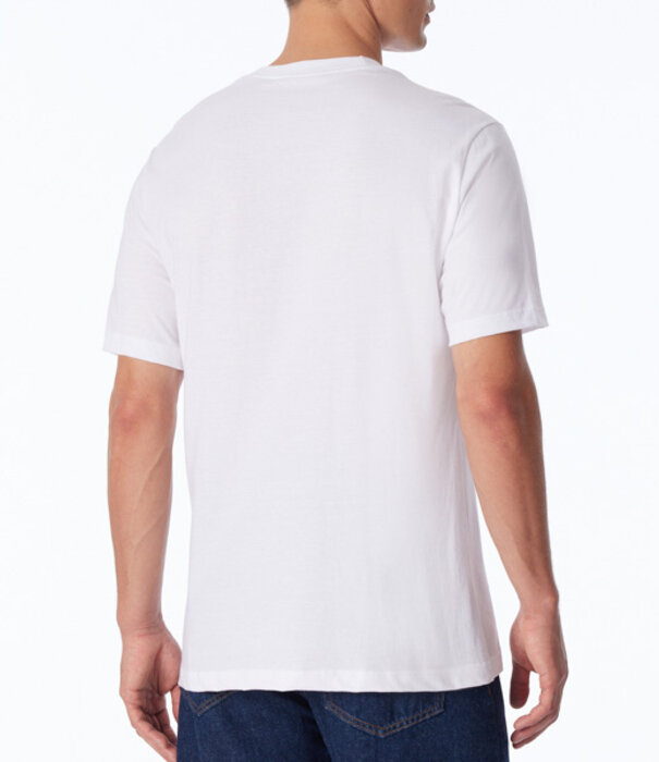 Schiesser Shirt  jersey 2-Pack  wit