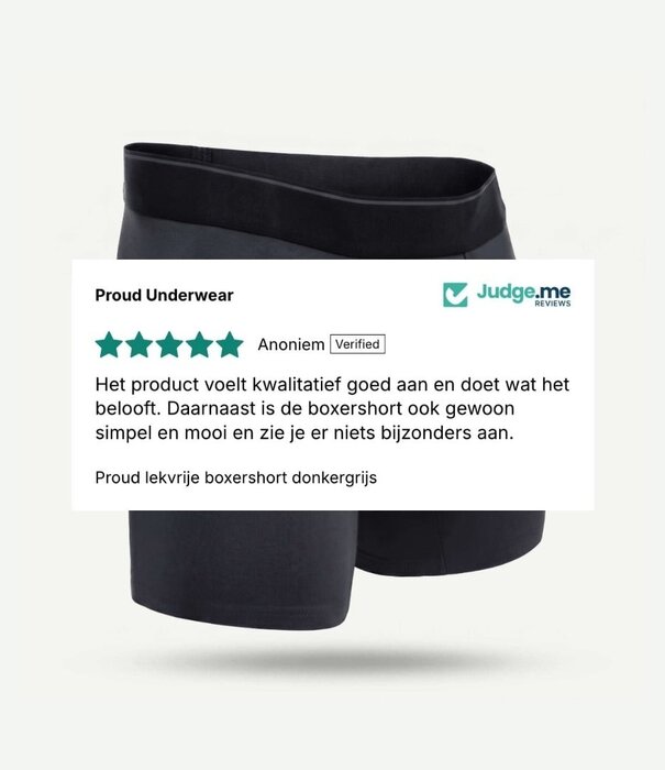 Proud Underwear dark grey boxers