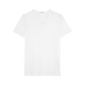HOM tee-shirt v neck Classic wit