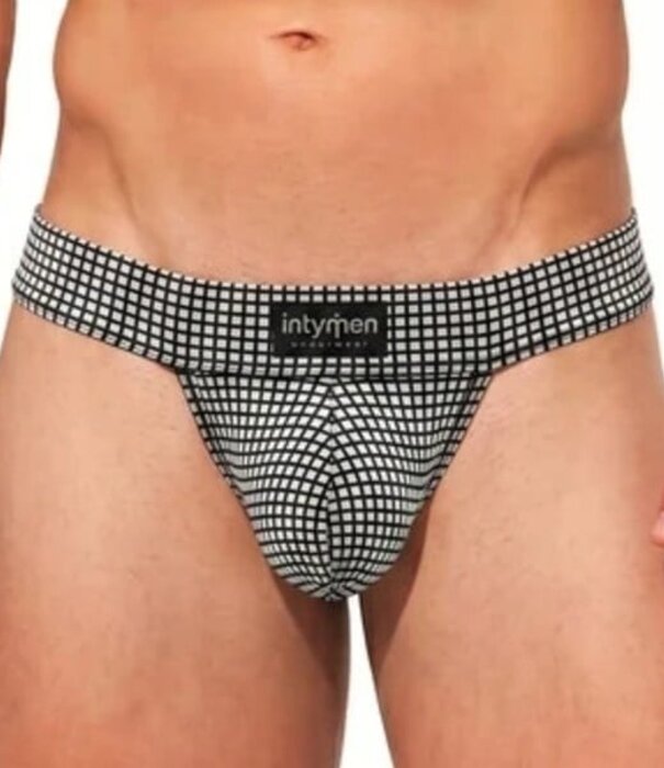 Intymen jockstrap white/black