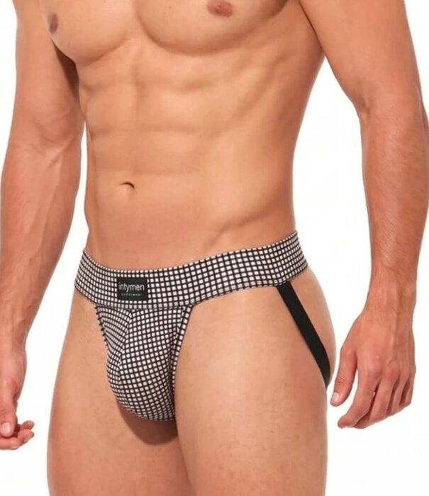 Intymen jockstrap white/black