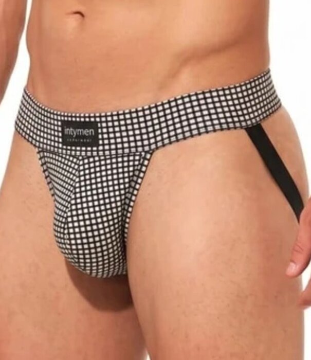 Intymen jockstrap white/black