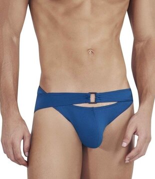 Clever flashing brief petrol blue