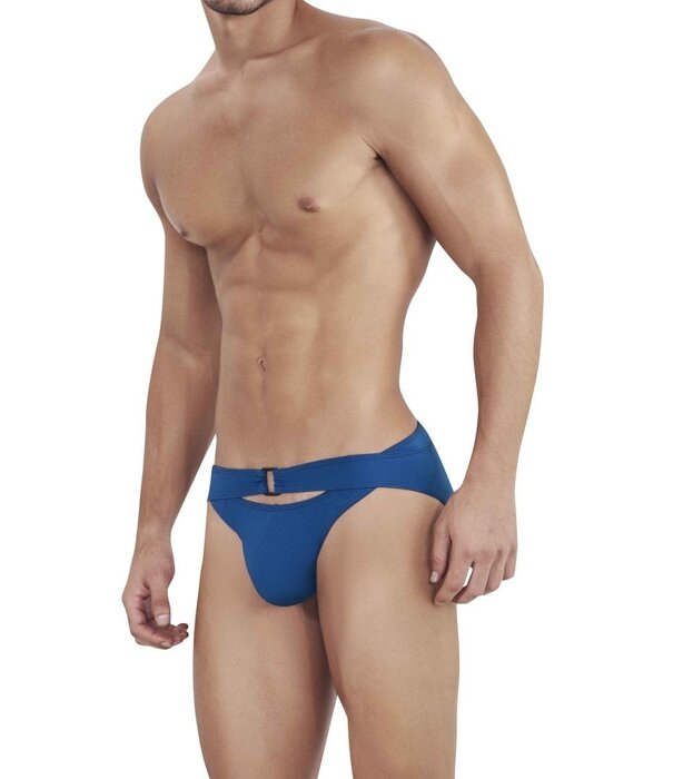 Clever flashing brief petrol blue