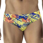 Clever tropic zwemslip yellow