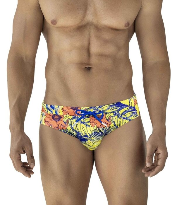 Clever tropic zwemslip yellow
