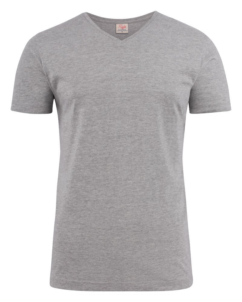 Printer Printer heavy v-neck t-shirt heren 2264024