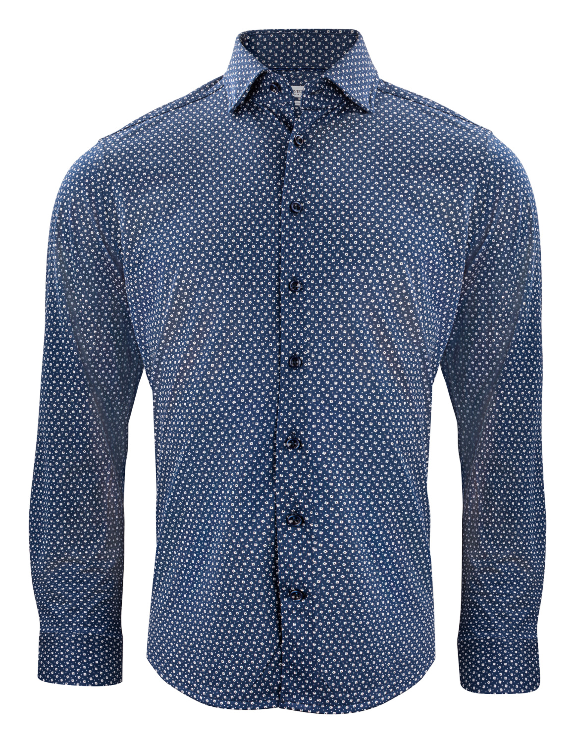 J. Harvest & Frost j.harvest & frost indigo bow 131  hemd slim fit heren 2913102