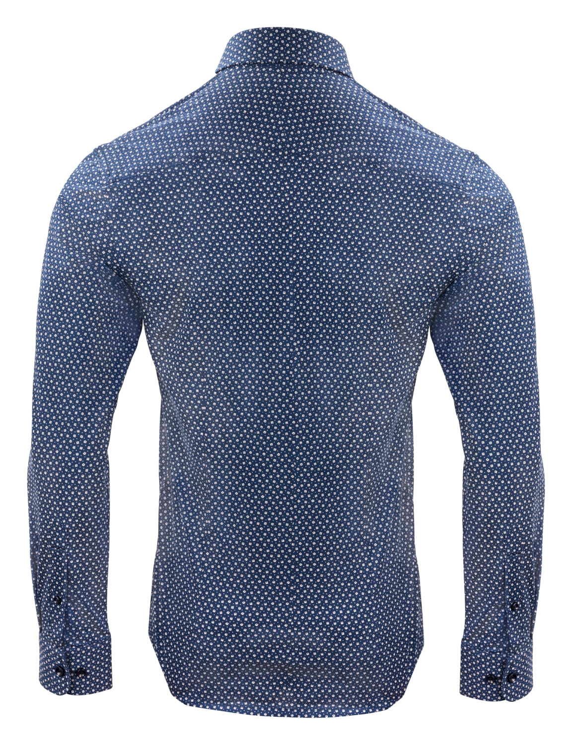 J. Harvest & Frost j.harvest & frost indigo bow 131  hemd slim fit heren 2913102