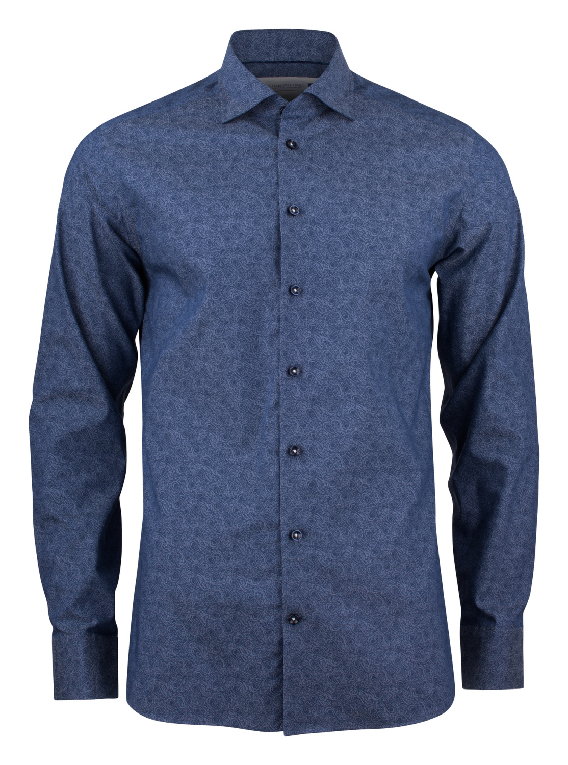J. Harvest & Frost j.harvest & frost purple bow 143  hemd slim fit heren 2914302
