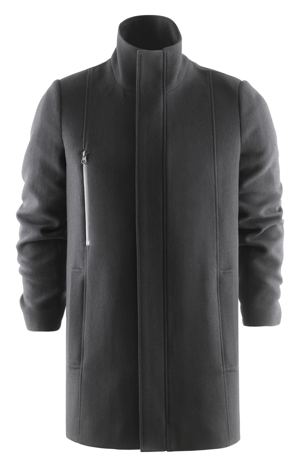 J. Harvest & Frost j.harvest & frost hybrid wool coat jas heren 2990101