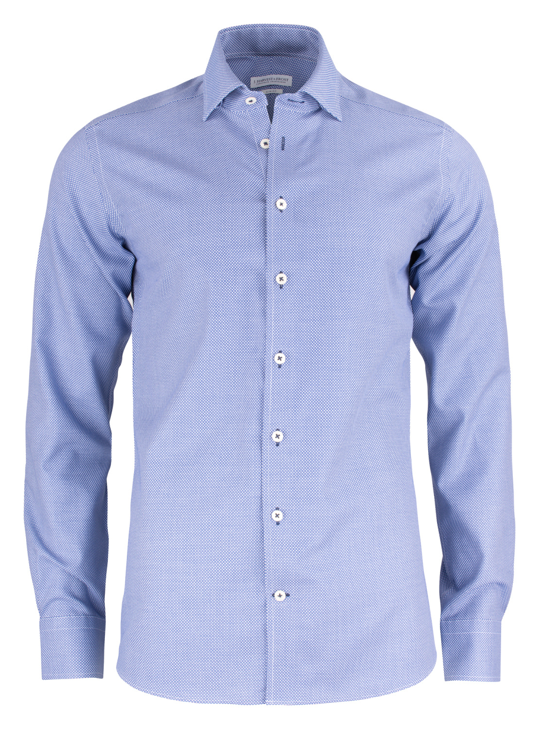 J. Harvest & Frost j.harvest & frost purple bow 48  hemd regular fit heren 2904801