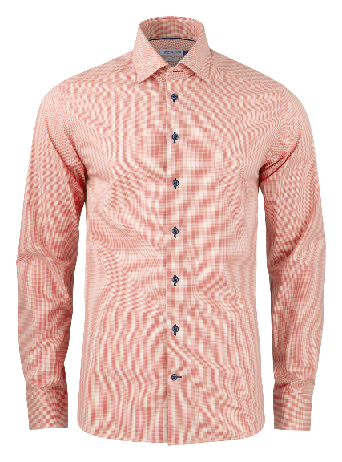 J. Harvest & Frost j.harvest & frost purple bow 141  hemd regular fit heren 2914101