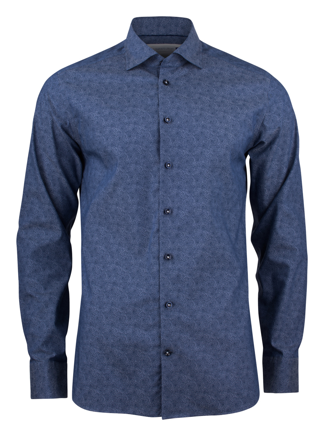 J. Harvest & Frost j.harvest & frost purple bow 143  hemd regular fit heren 2914301