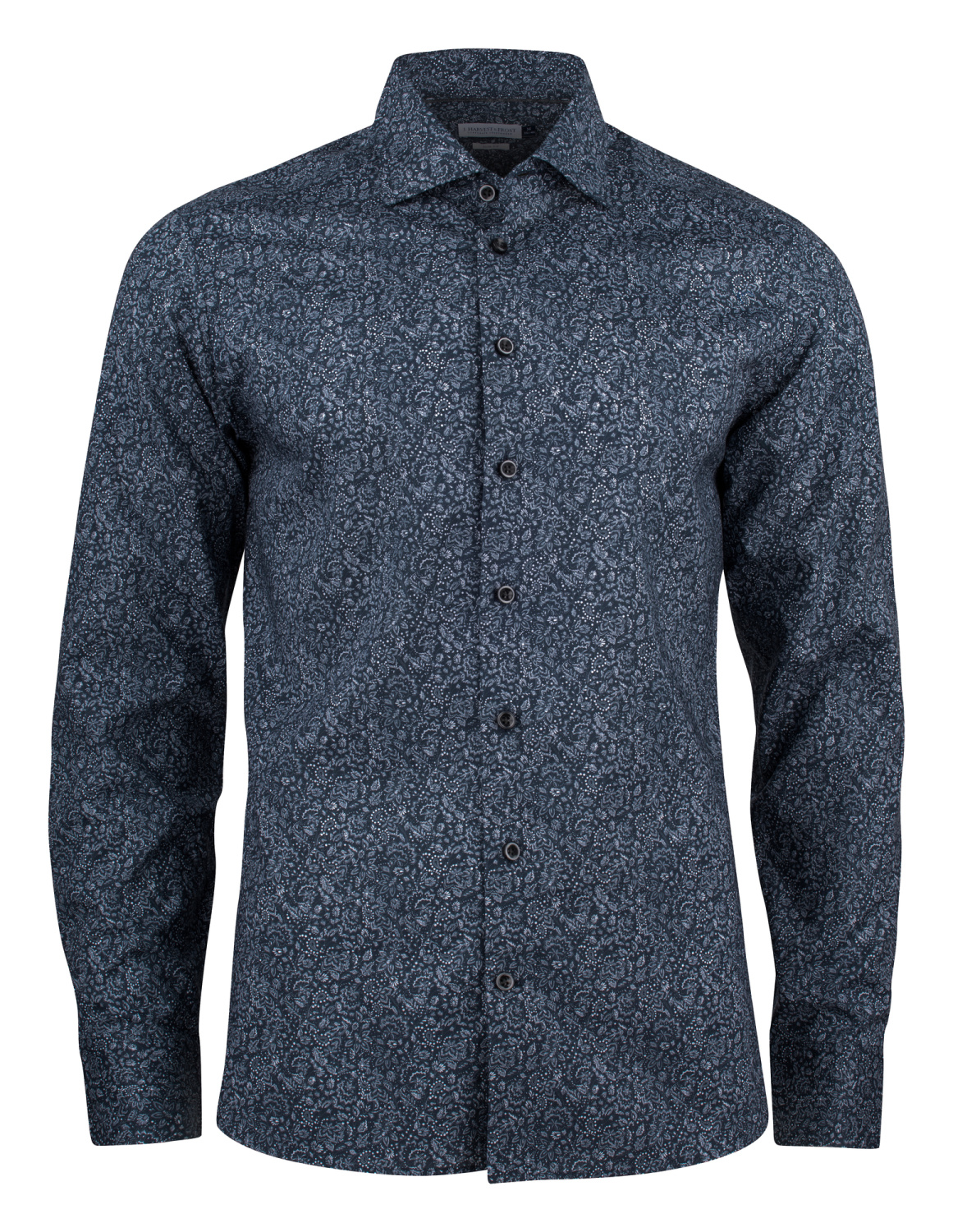 J. Harvest & Frost j.harvest & frost indigo bow 37  hemd regular fit heren 2903701