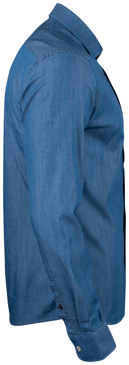 J. Harvest & Frost j.harvest & frost indigo bow 130  hemd regular fit heren 2913001