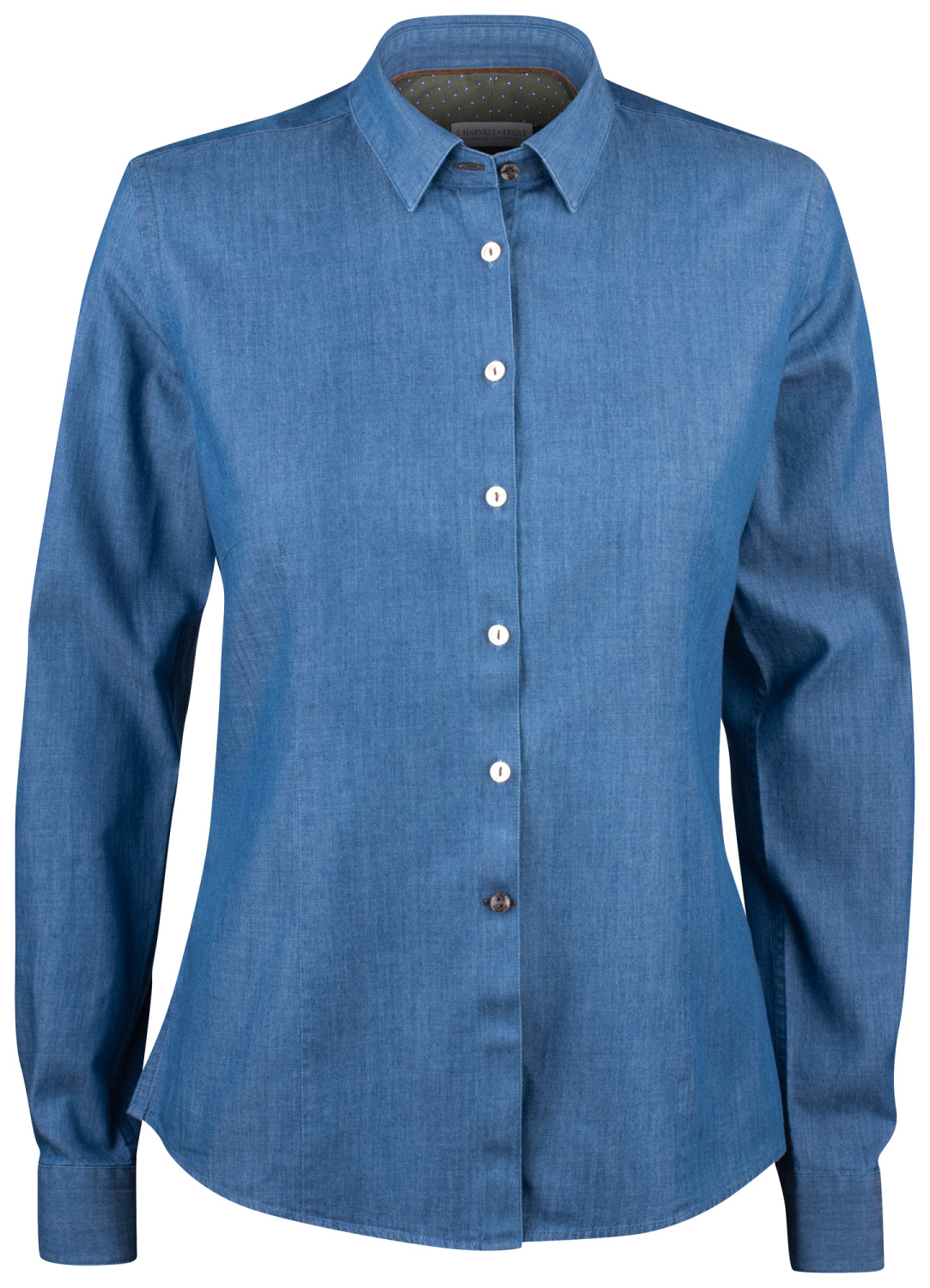 J. Harvest & Frost j.harvest & frost indigo bow 130  hemd dames 2913003