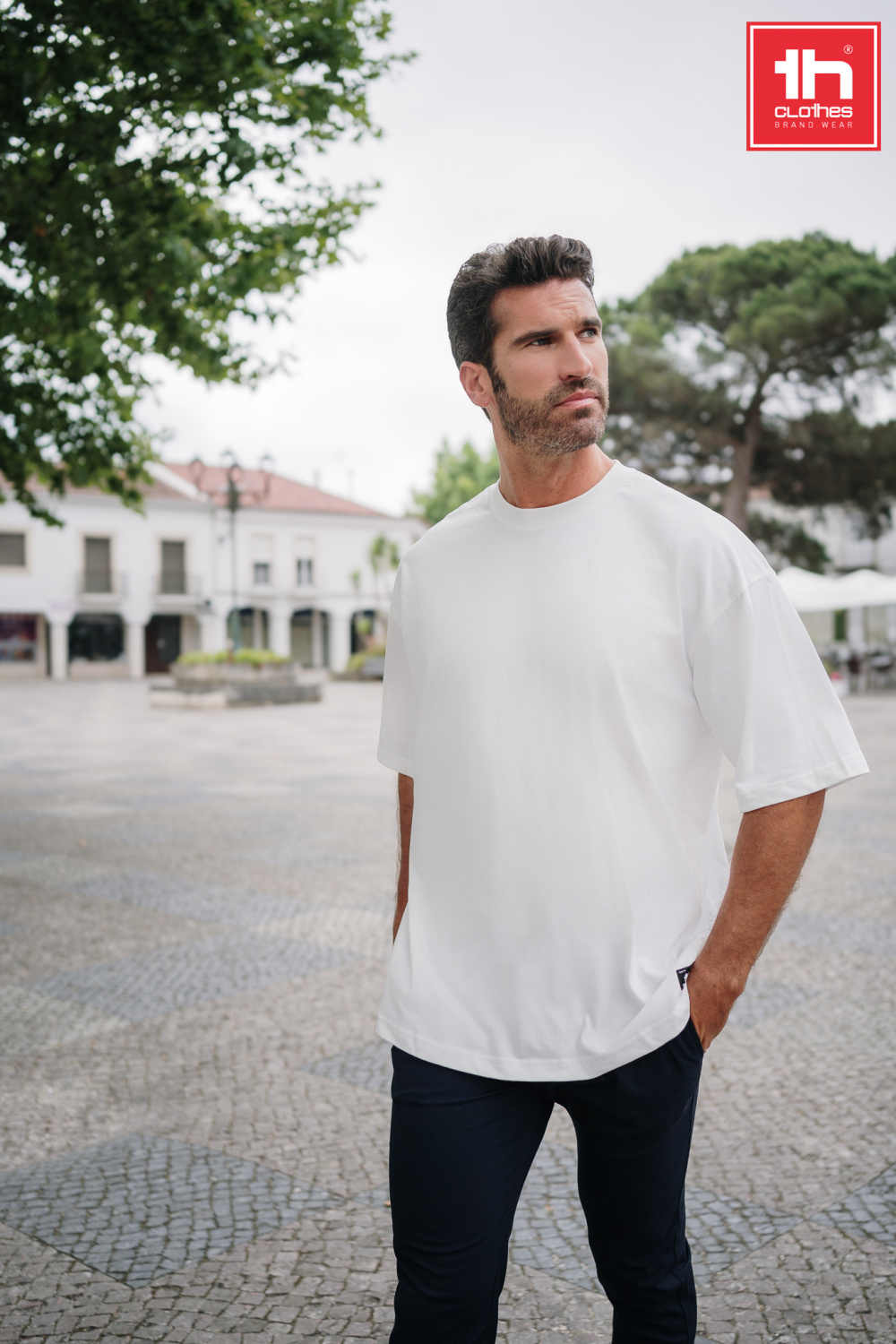 Th Clothes TH Clothes Unisex oversized t-shirt Fjord