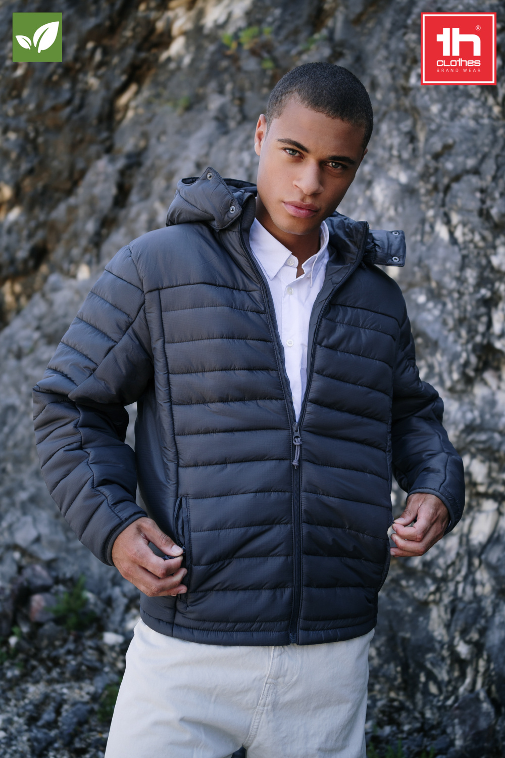 Th Clothes TH Clothes Mens padded jacket Shield