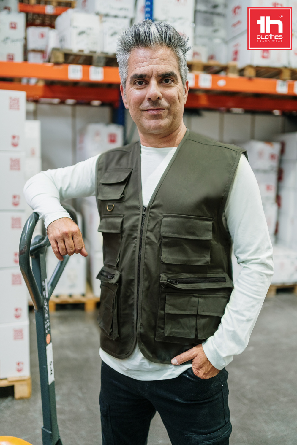Th Clothes TH Clothes Multipocket vest Pixel