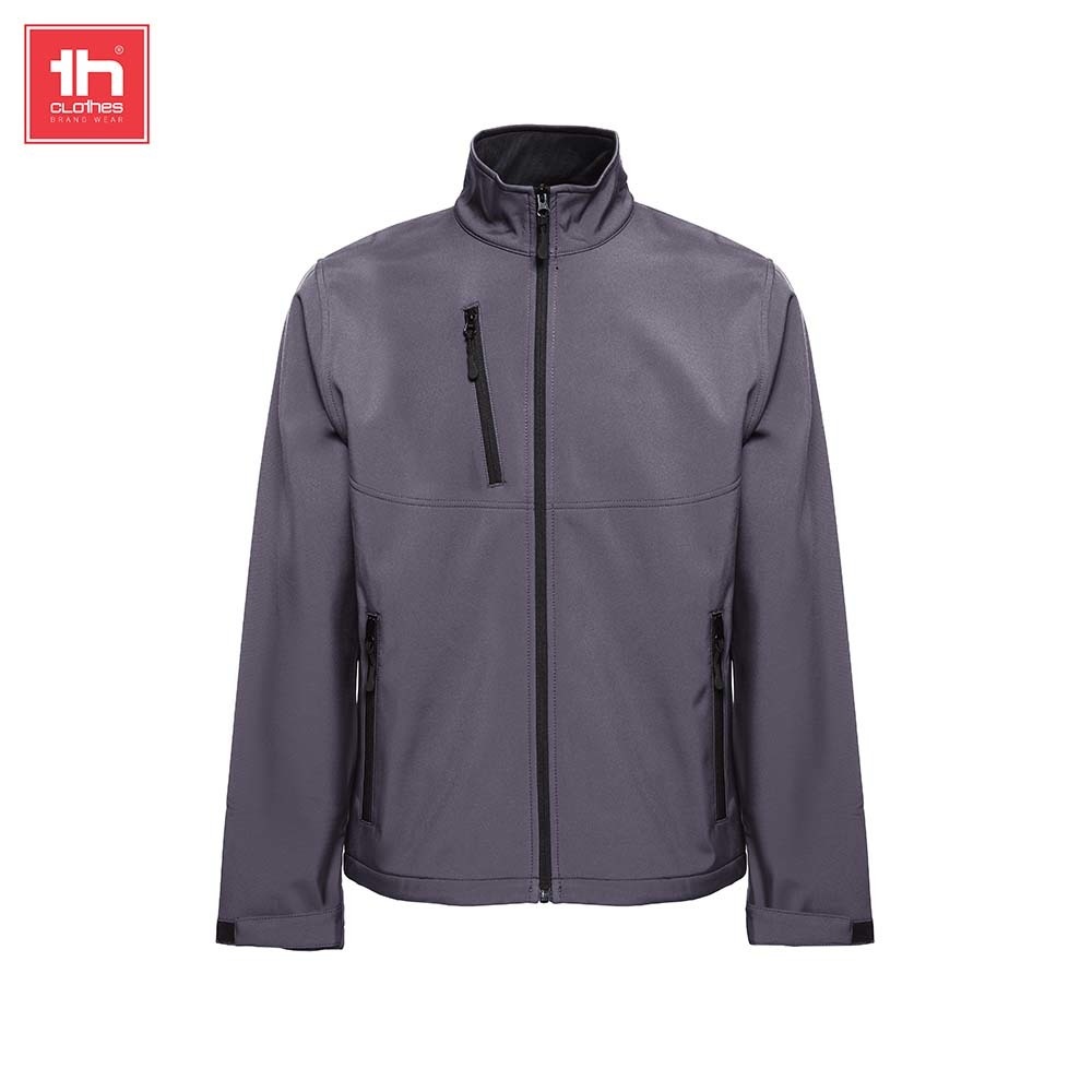 Th Clothes TH Clothes Unisex softshell jacket with zipper Eanes
