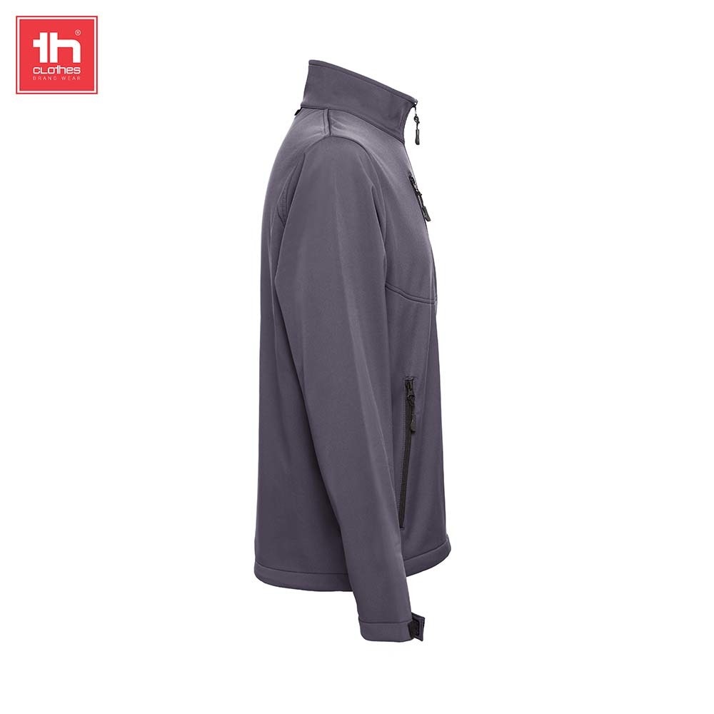 Th Clothes TH Clothes Unisex softshell jacket with zipper Eanes