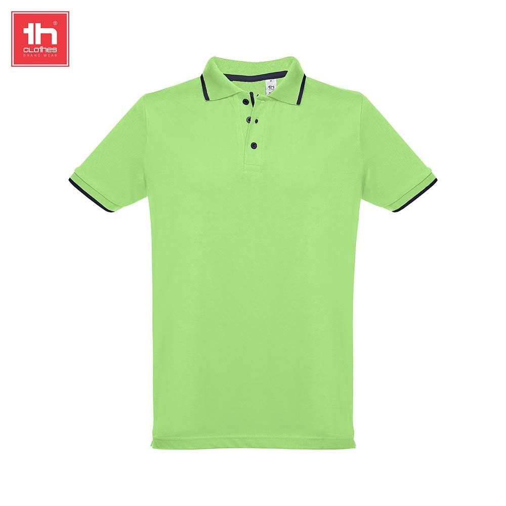 Th Clothes Th Clothes Heren bicolor polo shirt  ,Polo Shirts 210 g/m2 Rome