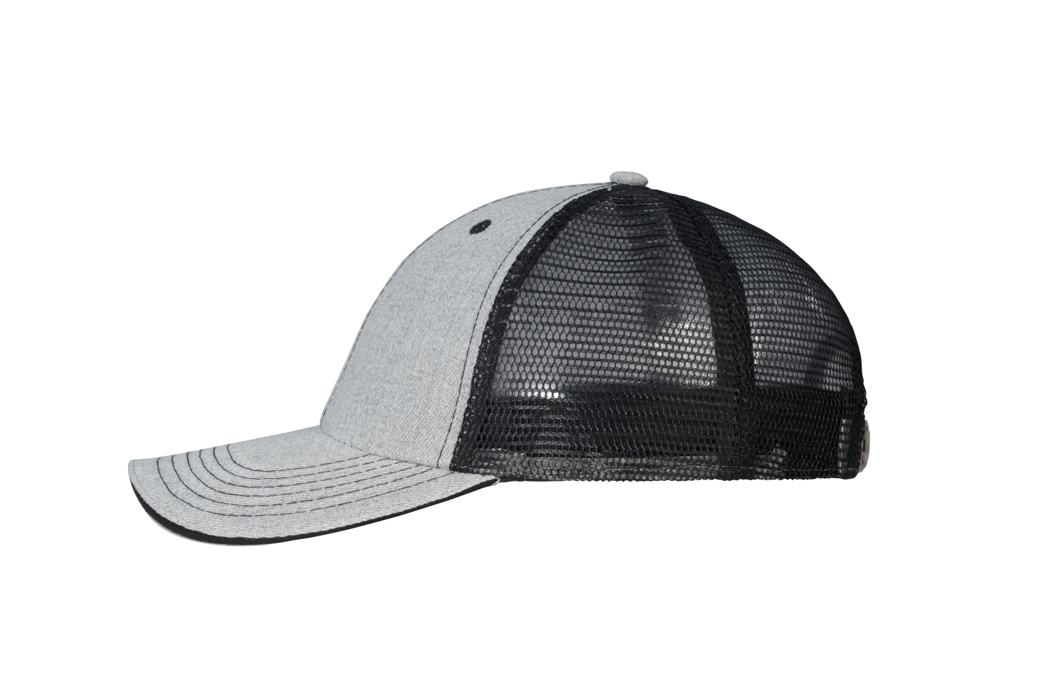 The Headwear Professionals Grey Marle American Twill With Mesh Back 4160