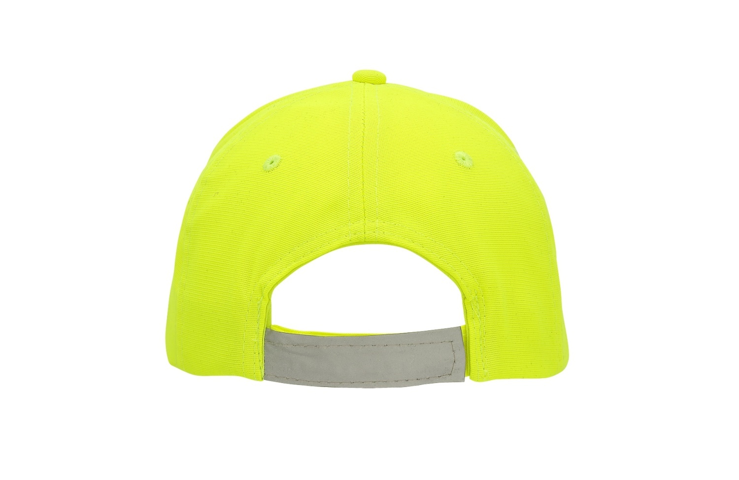The Headwear Professionals Luminescent Safety Cap With Refelctive Trim 100% Polyester 3026