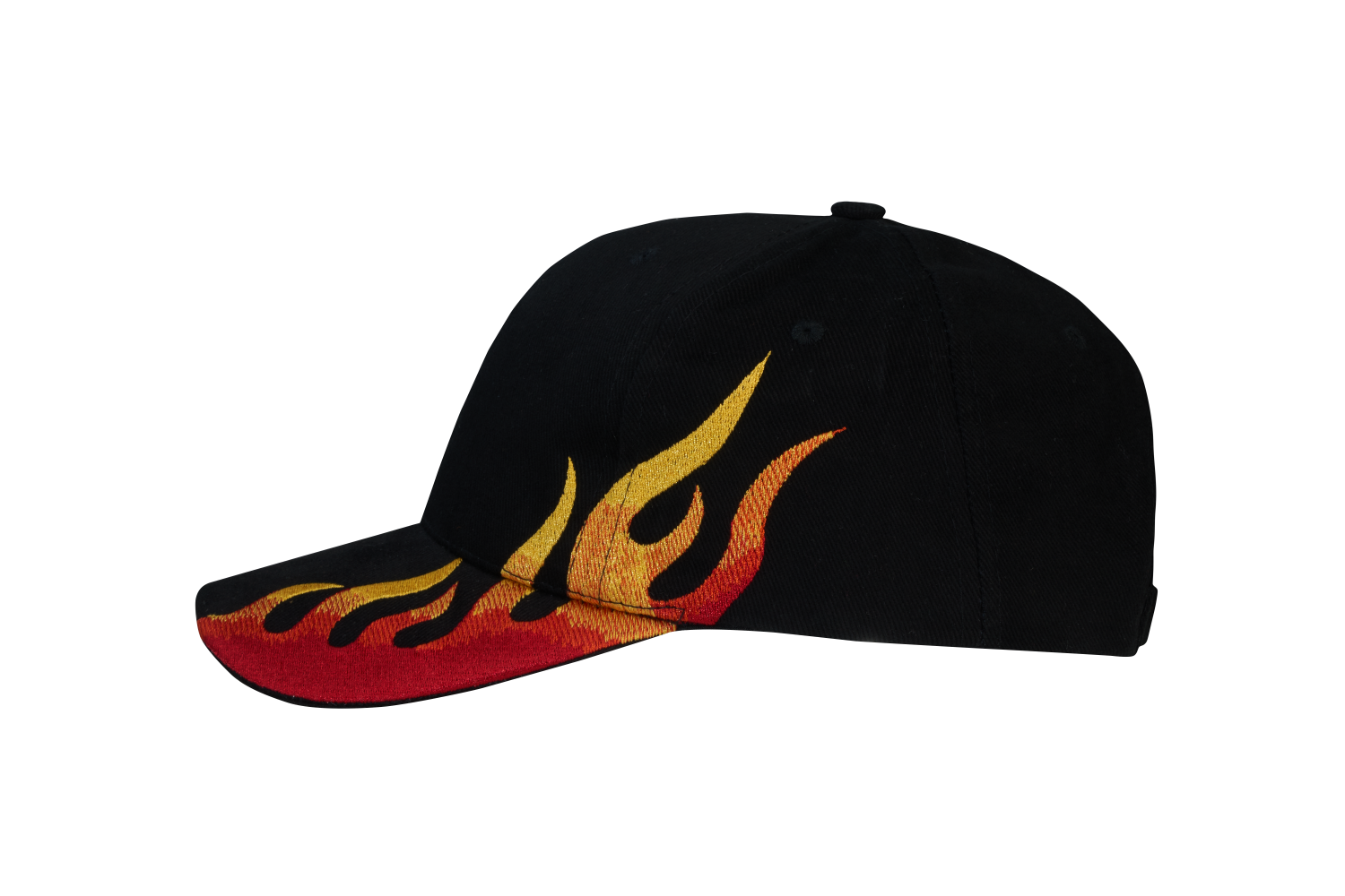 The Headwear Professionals Brushed Heavy Cotton With Flame Embroidery 4226