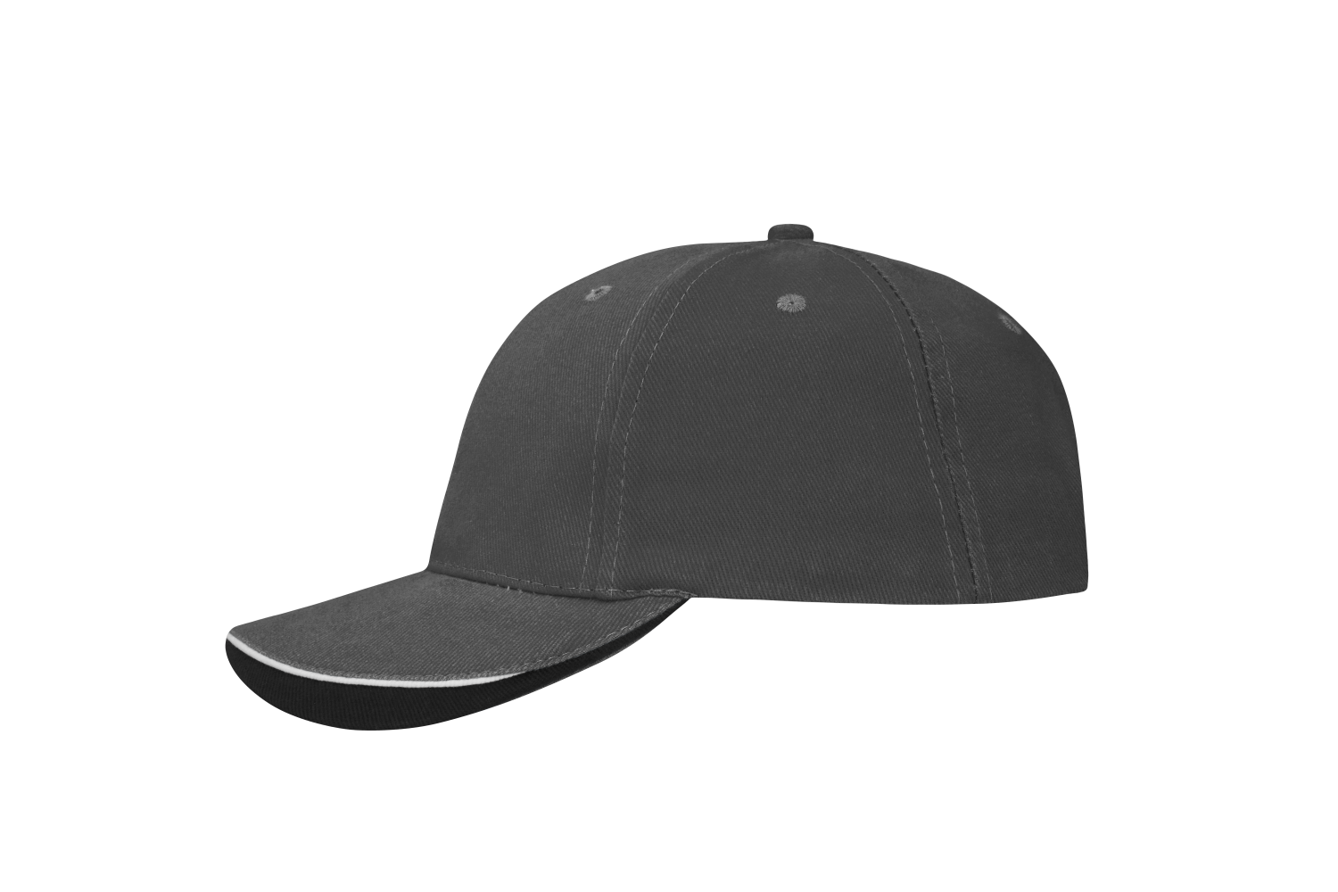 The Headwear Professionals Brushed Heavy Cotton With Indented Peak 4167