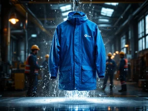 Zijn bedrukte regenjassen waterdicht of alleen waterafstotend?