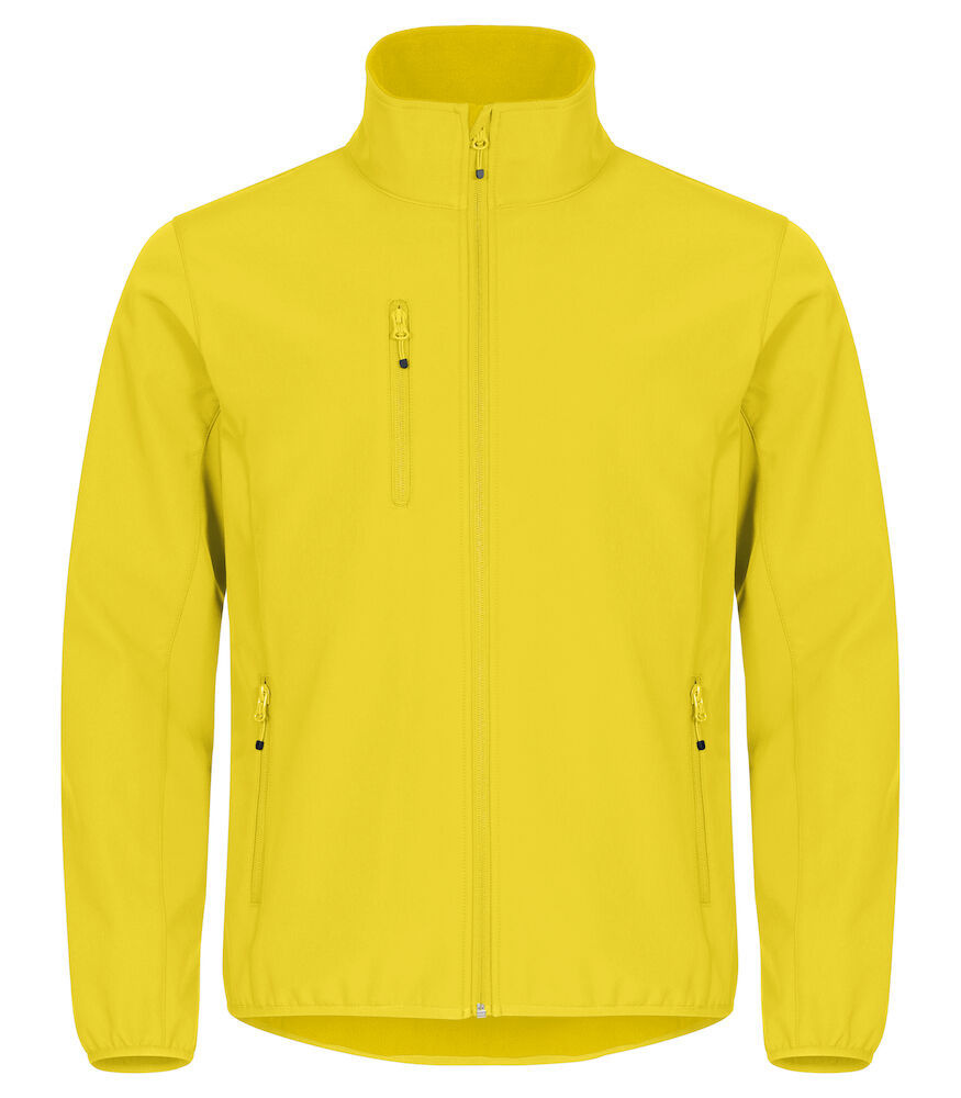 clique classic softshell jacket